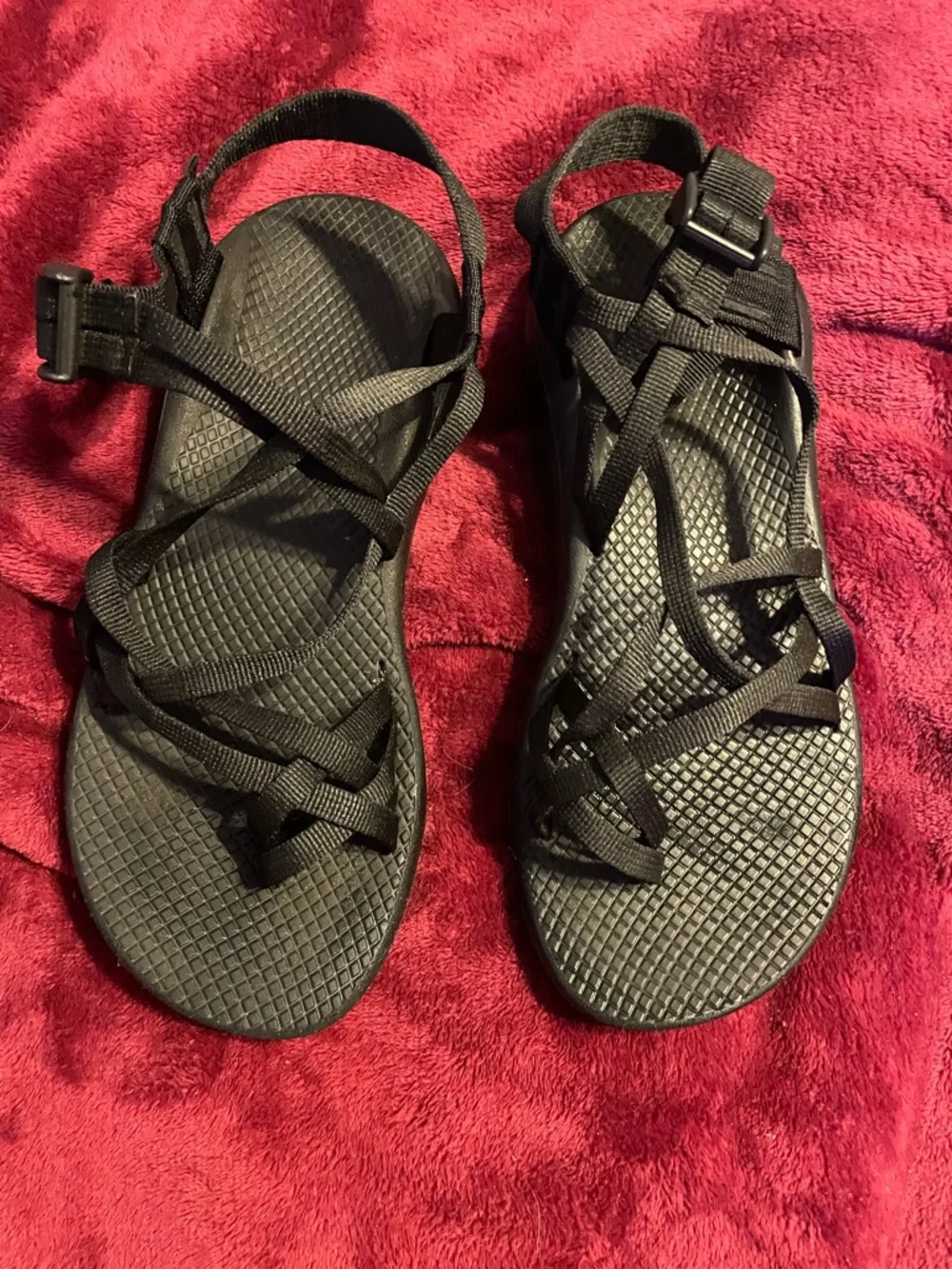 Chaco Women's Black Strappy Z-Style Sandal‎